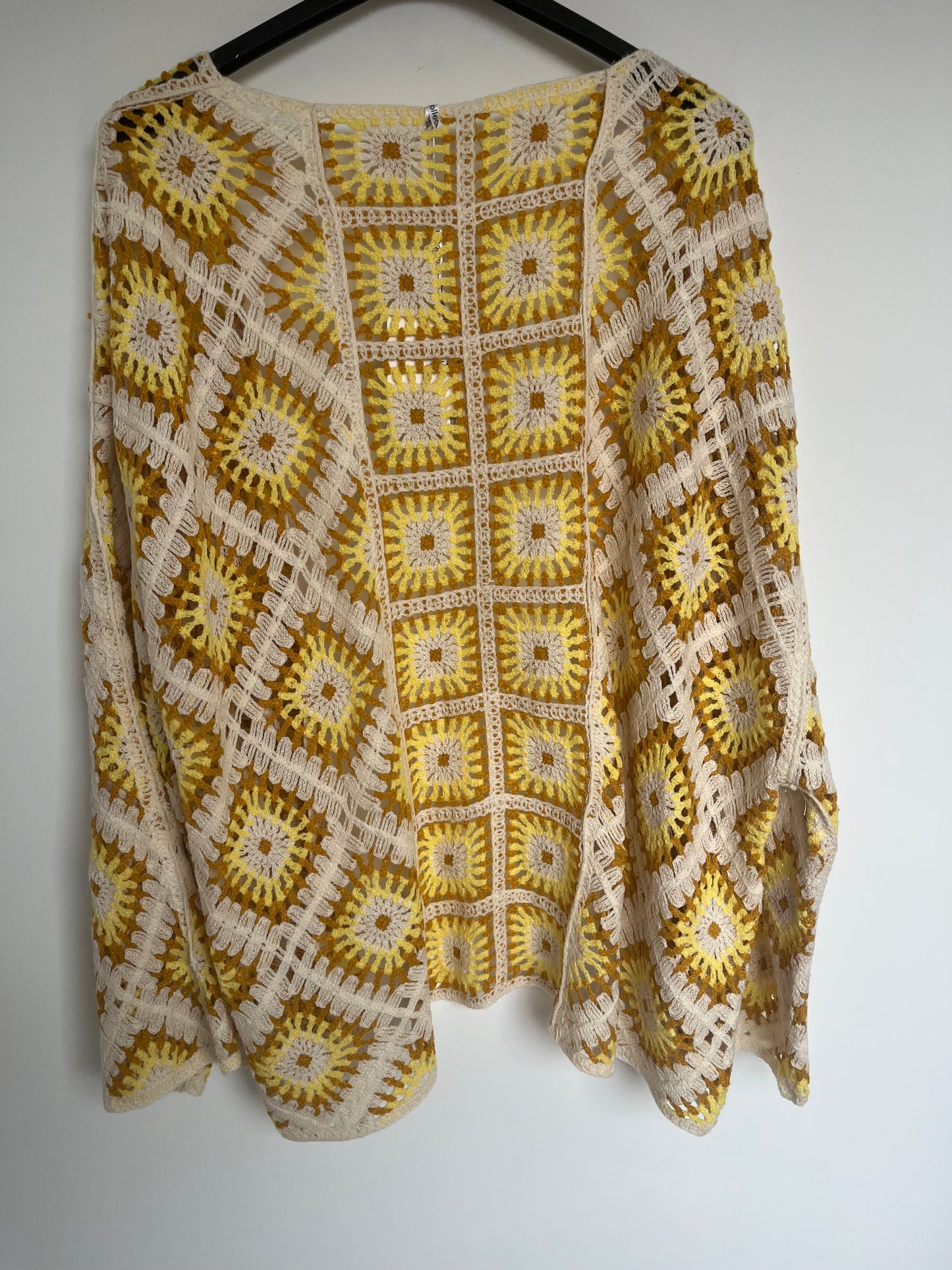 SALE Häkel Cardigan "Melinda" (gelb)
