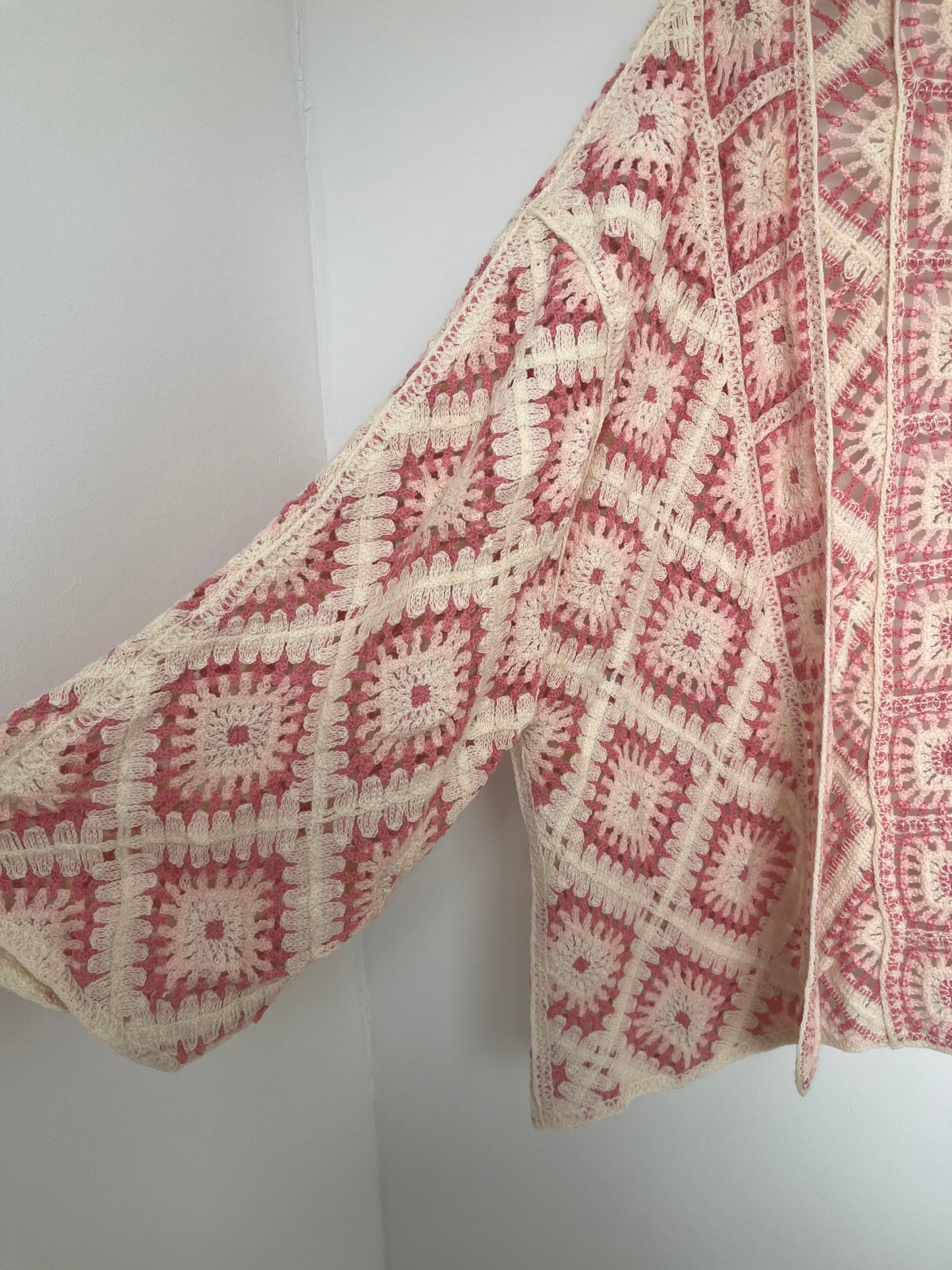 SALE Häkel Cardigan "Melinda" (pink)