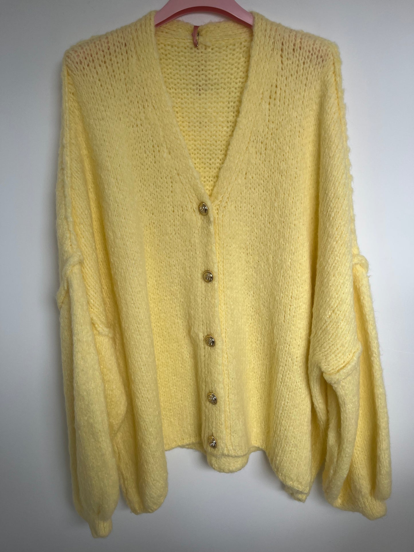 Cardigan "Feli" (gelb)