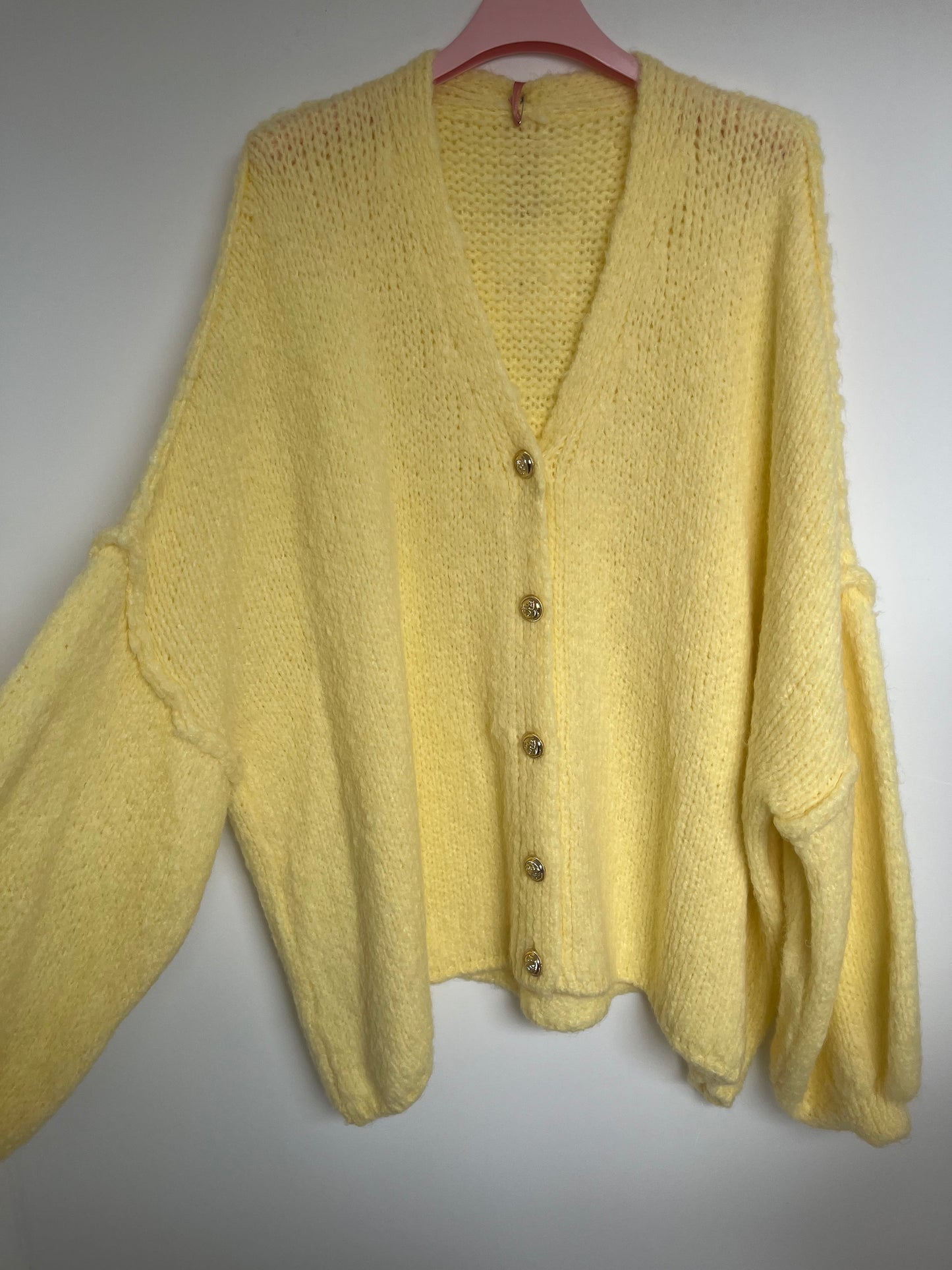 Cardigan "Feli" (gelb)
