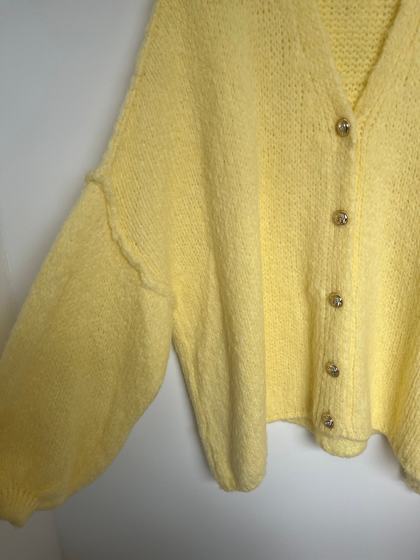 Cardigan "Feli" (gelb)
