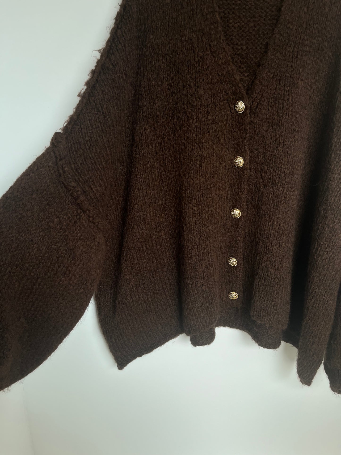 Cardigan "Feli" (schokobraun)