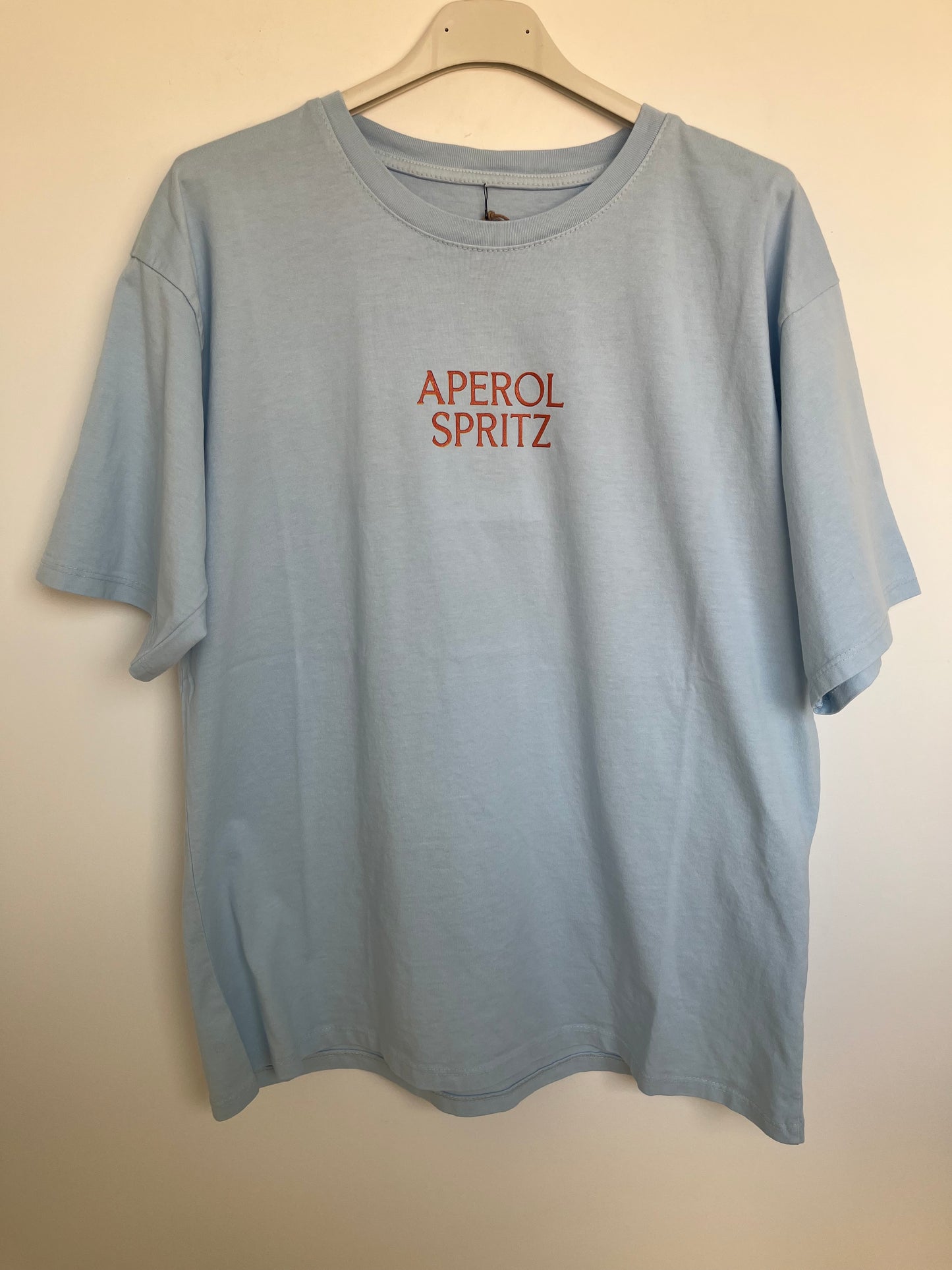 SALE T-Shirt "Aperol" (hellblau)