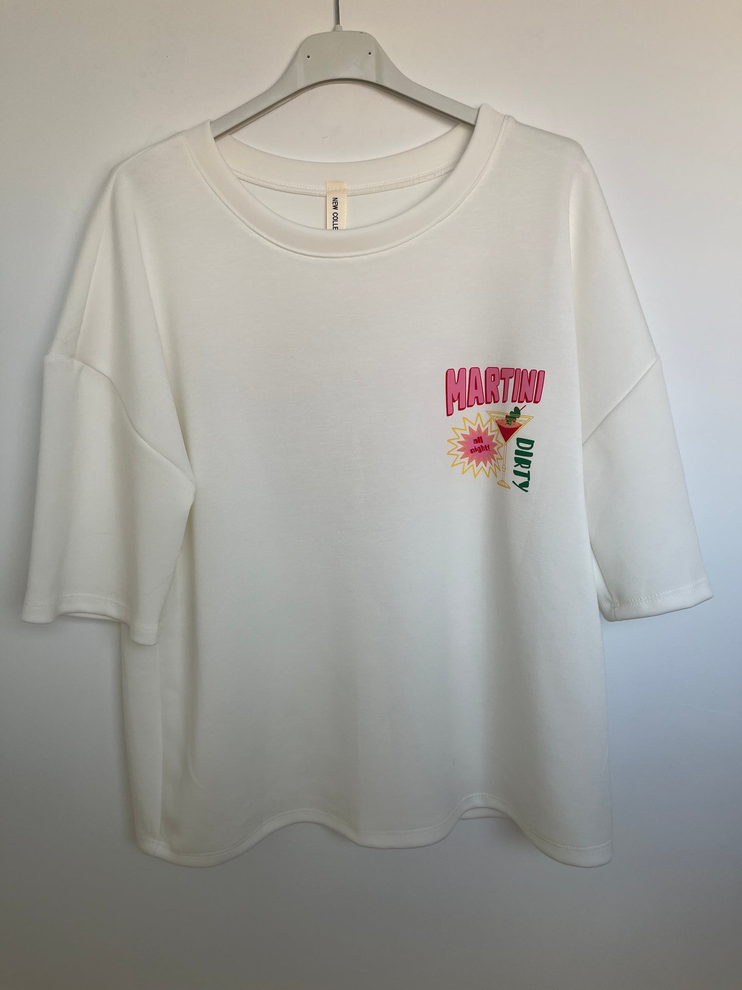 T-Shirt "Martini" (weiß)