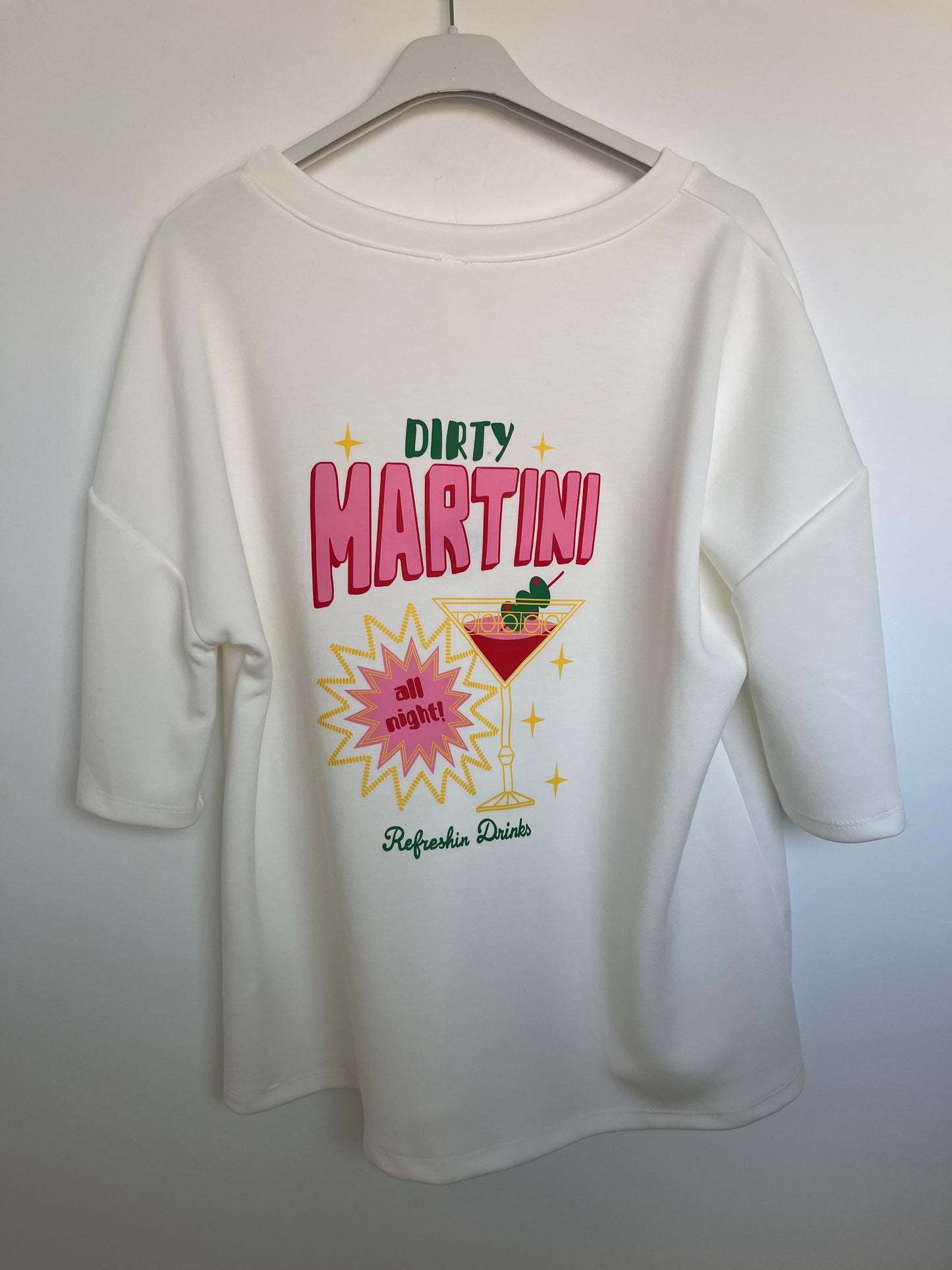 T-Shirt "Martini" (weiß)