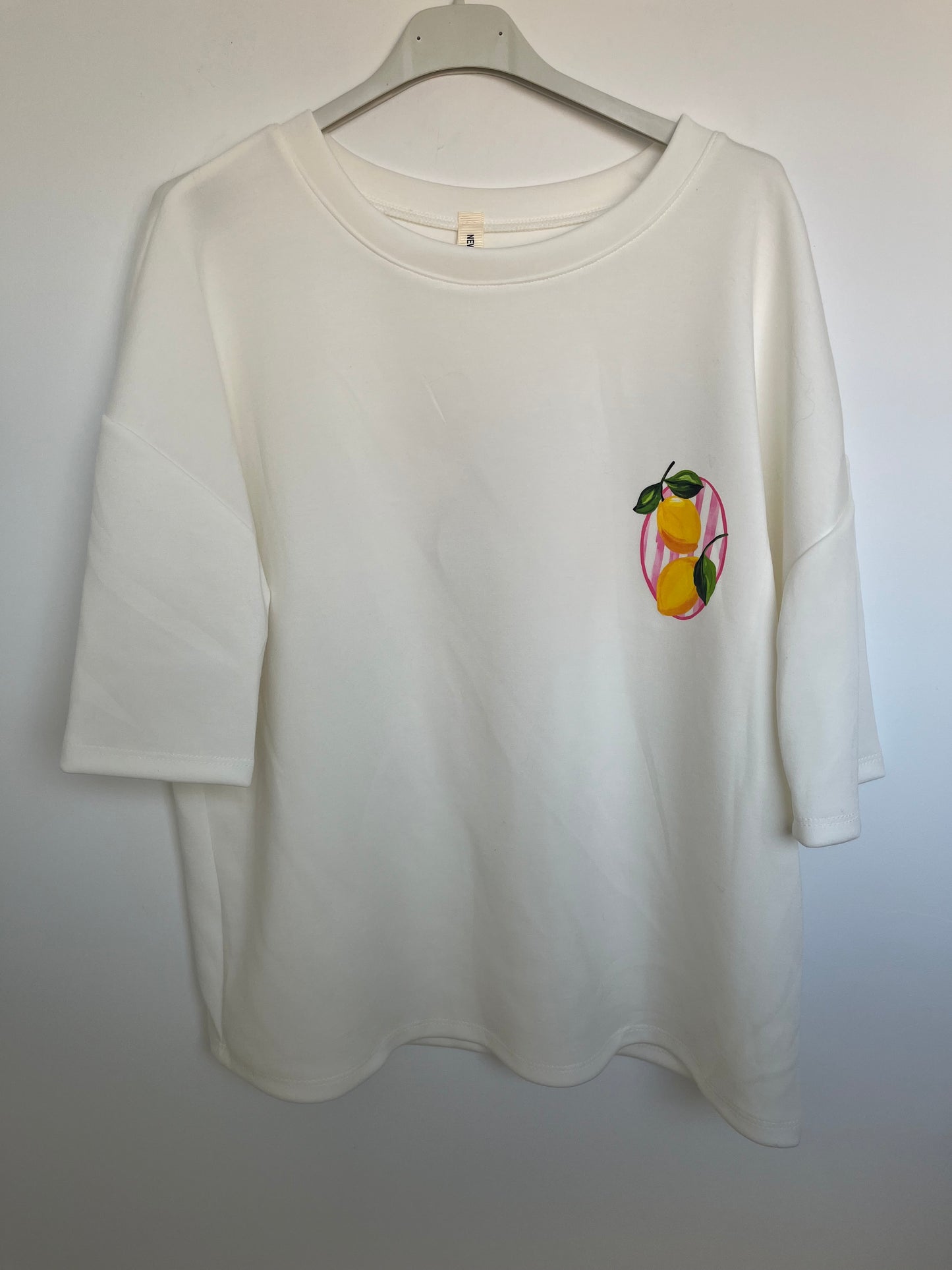 T-Shirt "Lemon" (weiß)
