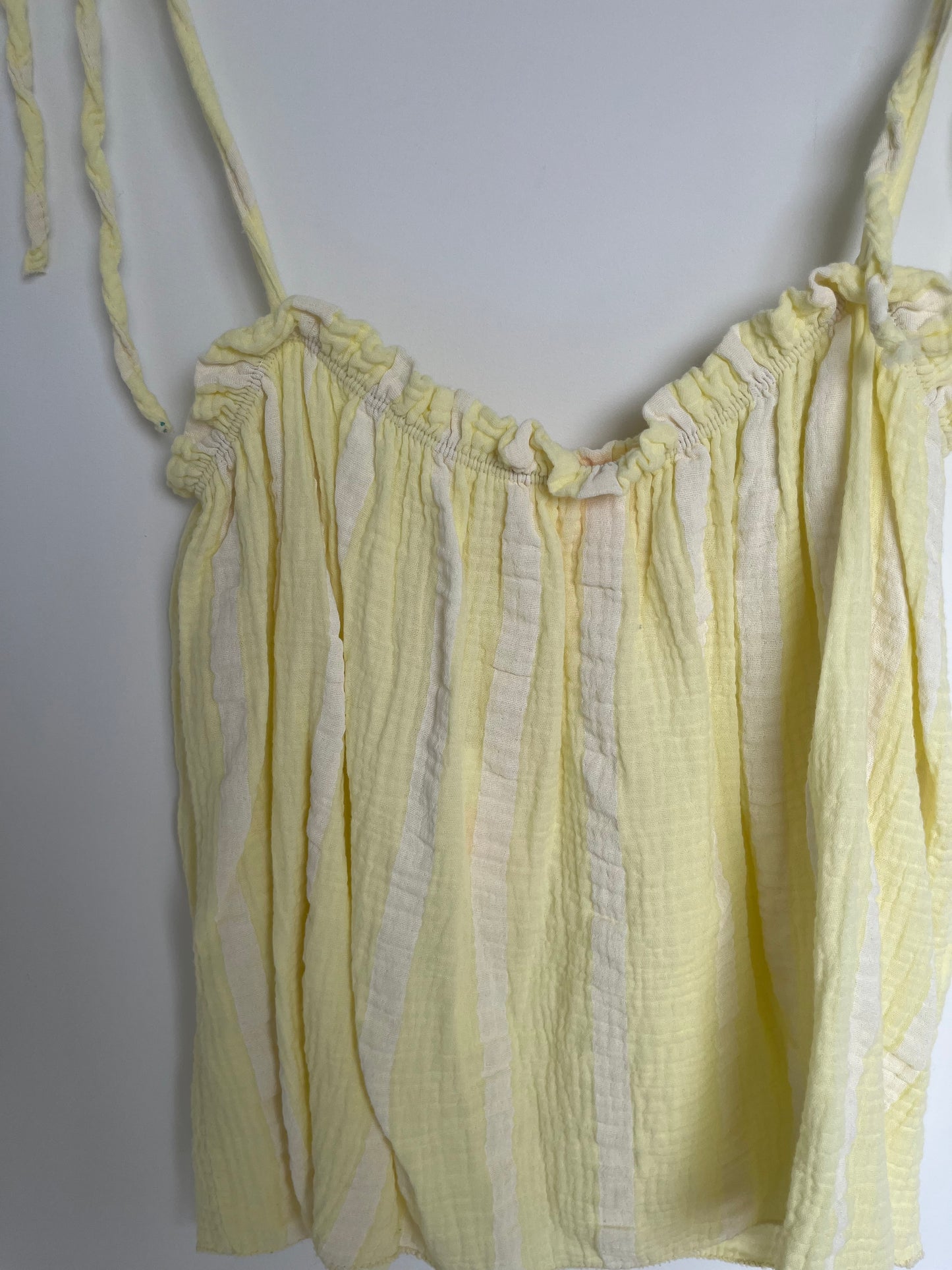 SALE Musselin Top (gelb)