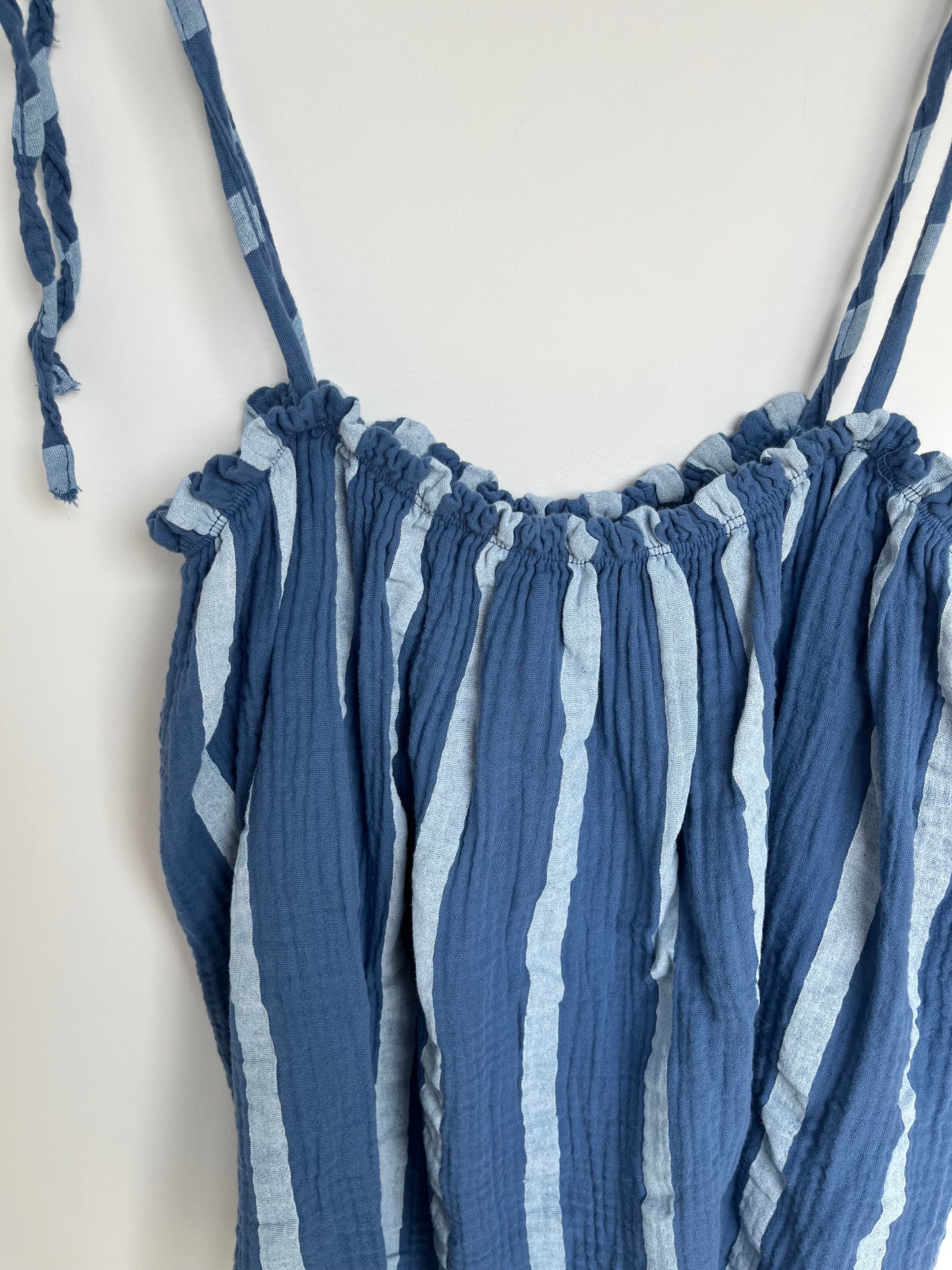 SALE Musselin Top (blau)