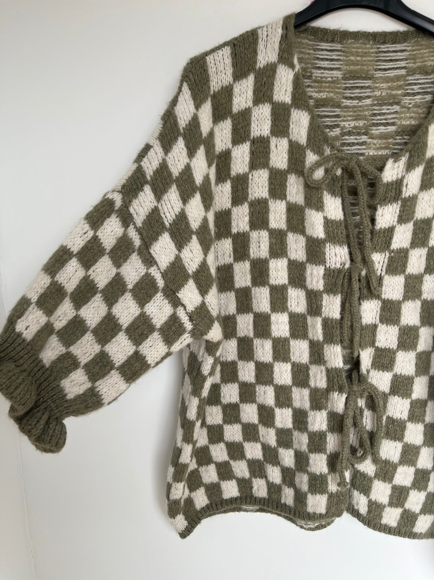 Cardigan "Karo" (khaki)