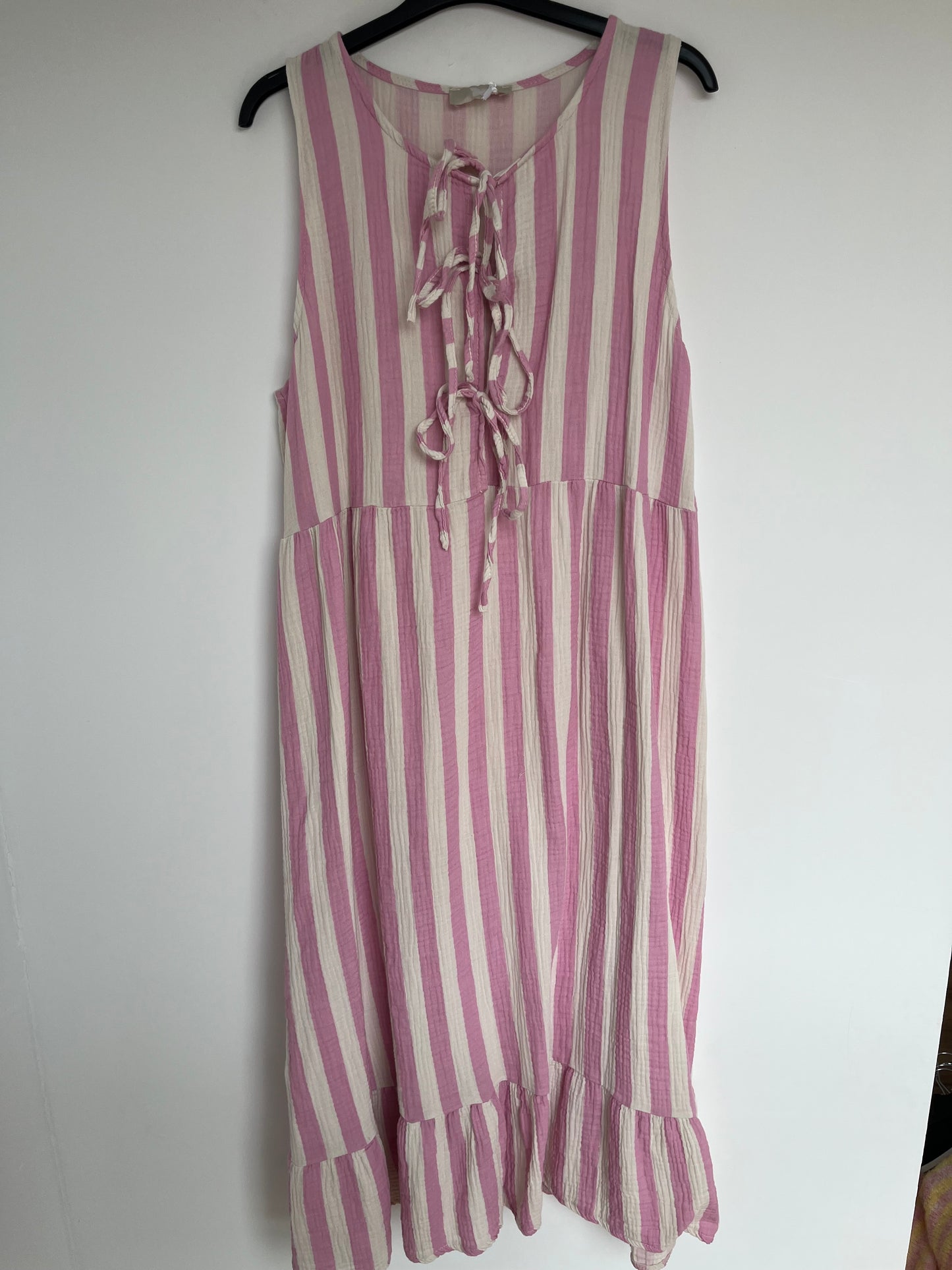 Musselin Kleid "Hilde" (rosa)