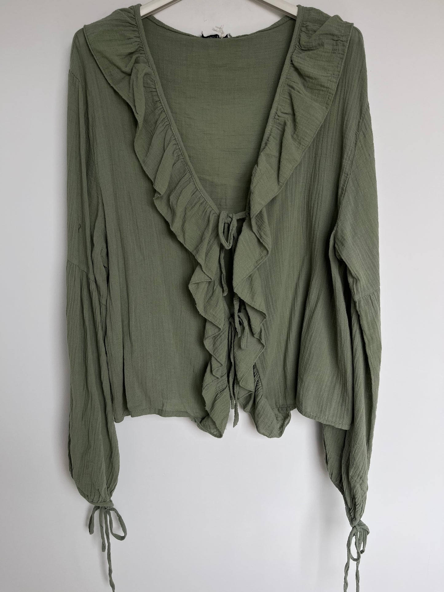 Bluse "Flow" (khaki)