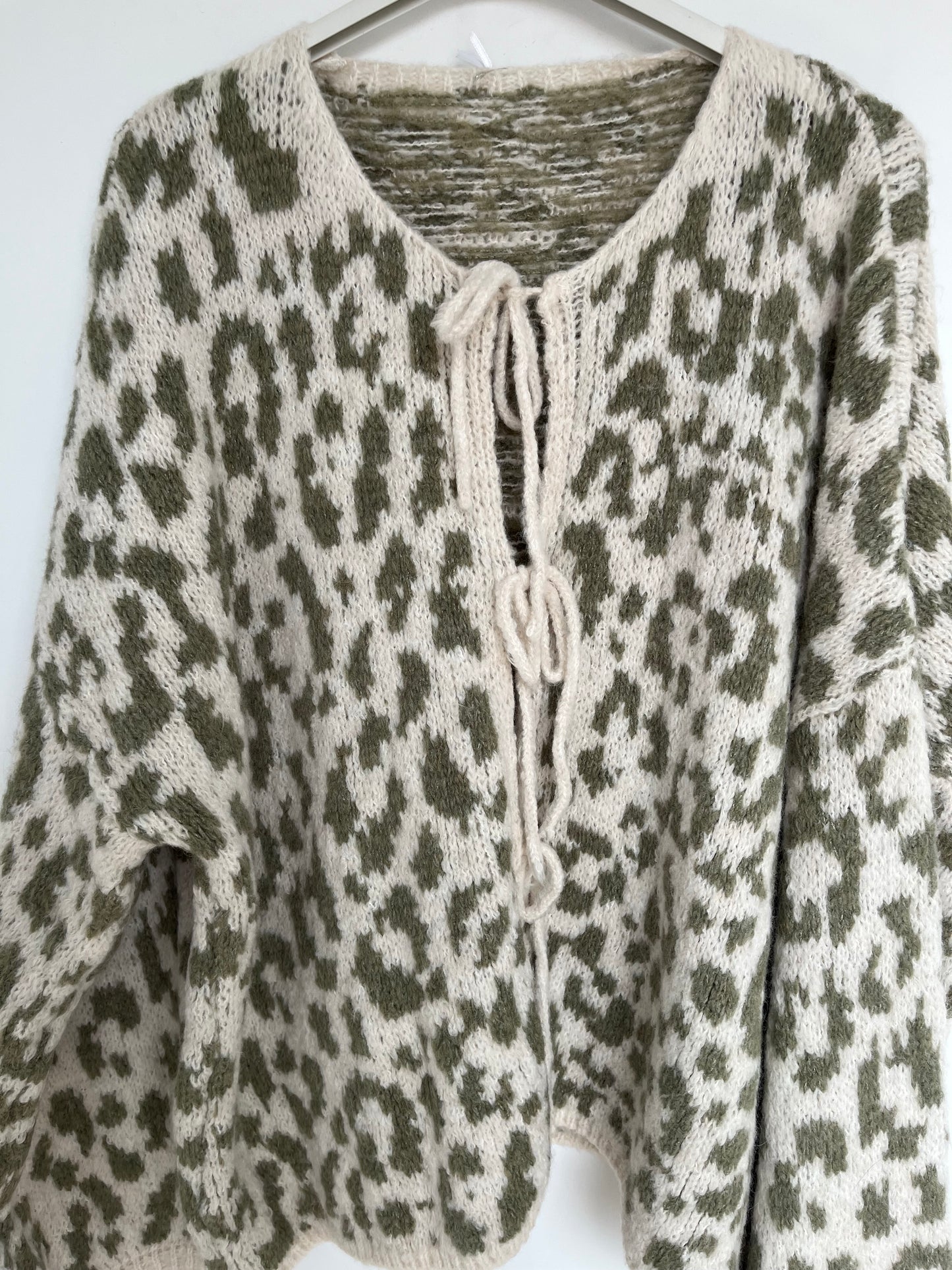 Cardigan "Tina" (Leo - khaki)