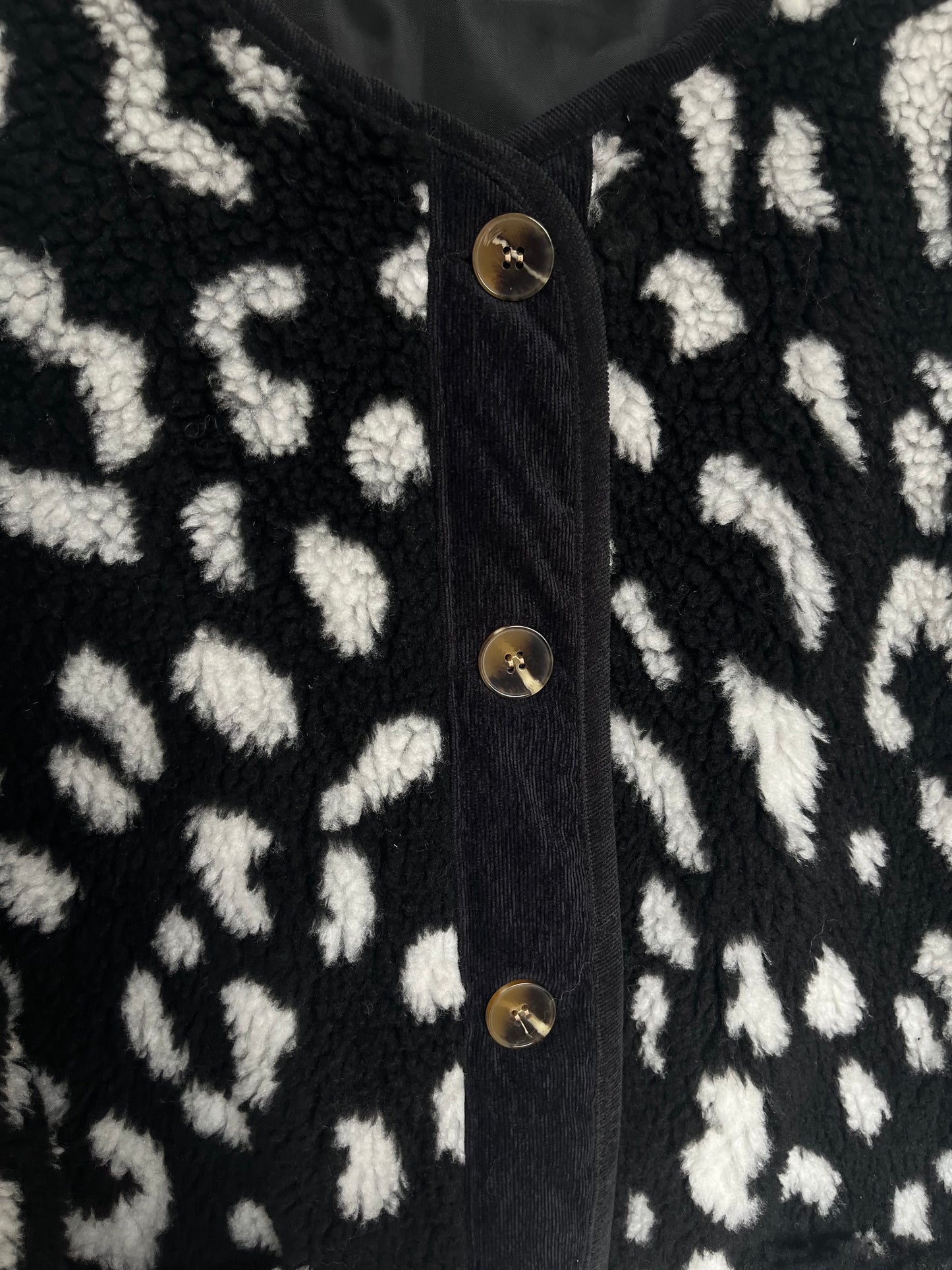 Teddy Jacke Leo (schwarz)