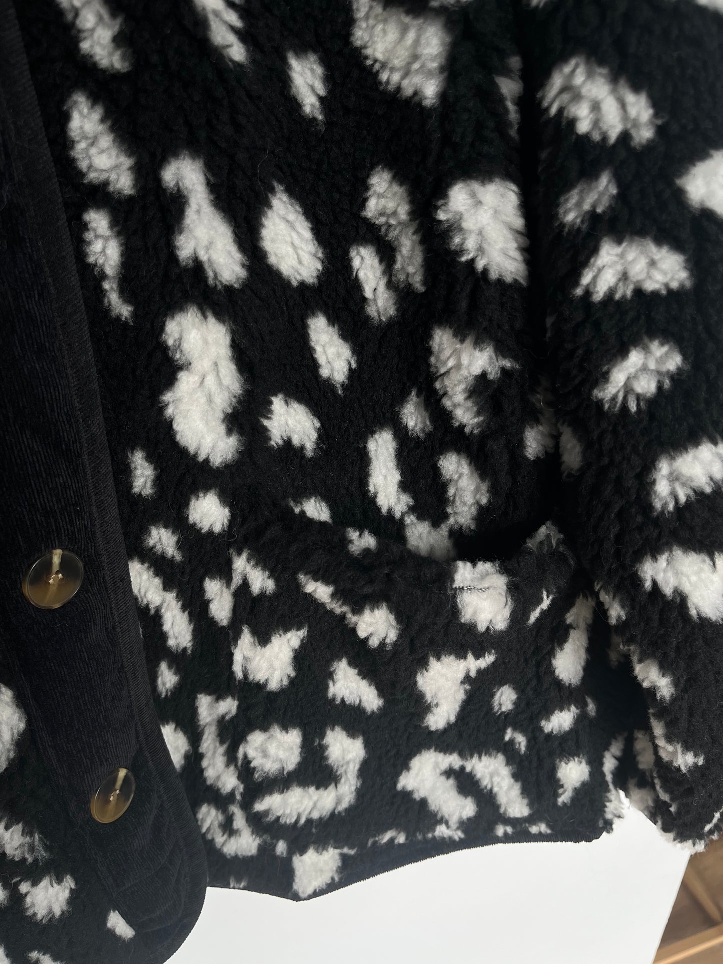 Teddy Jacke Leo (schwarz)