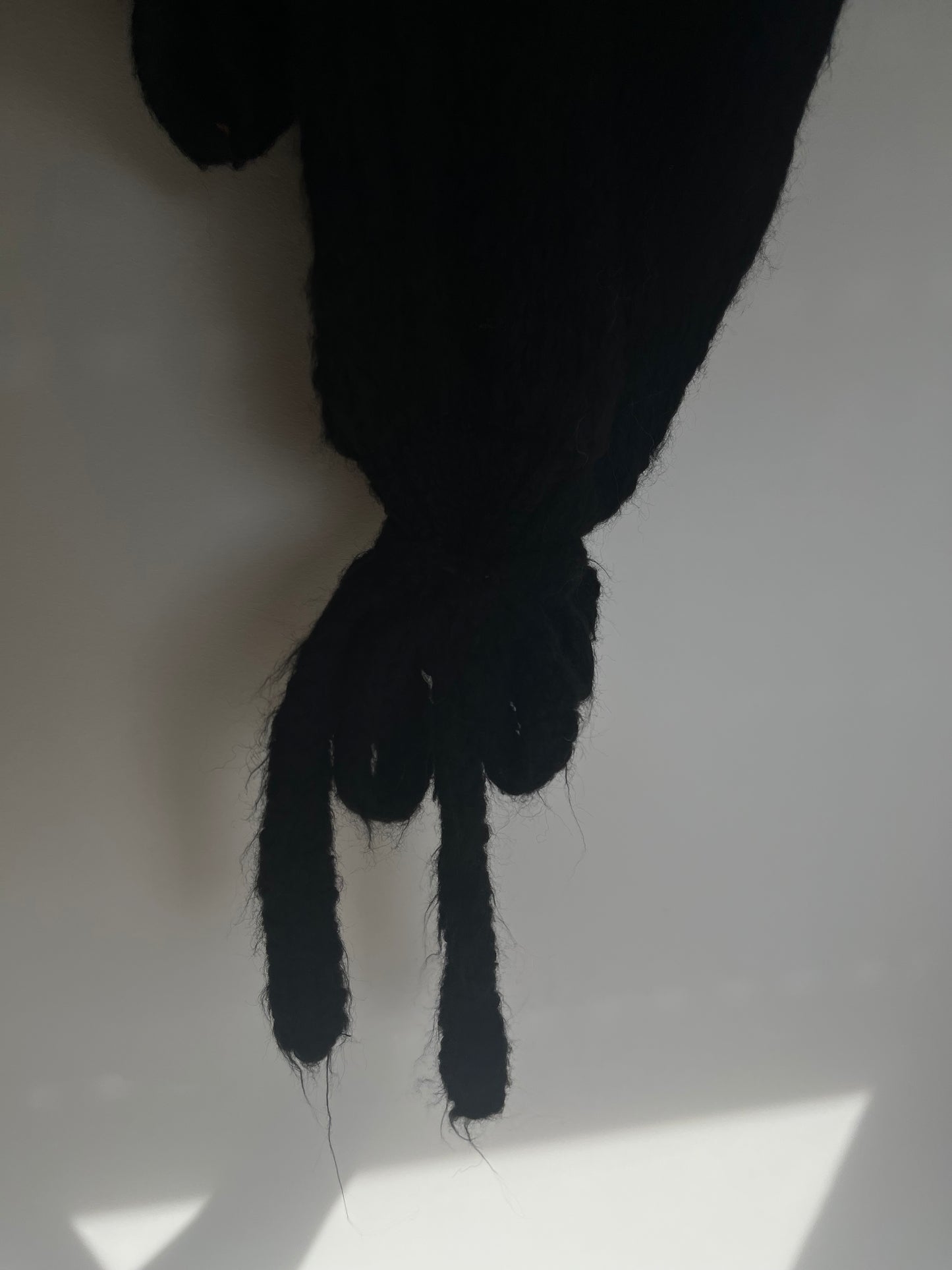 Pullover Schleifen Ärmel (schwarz)