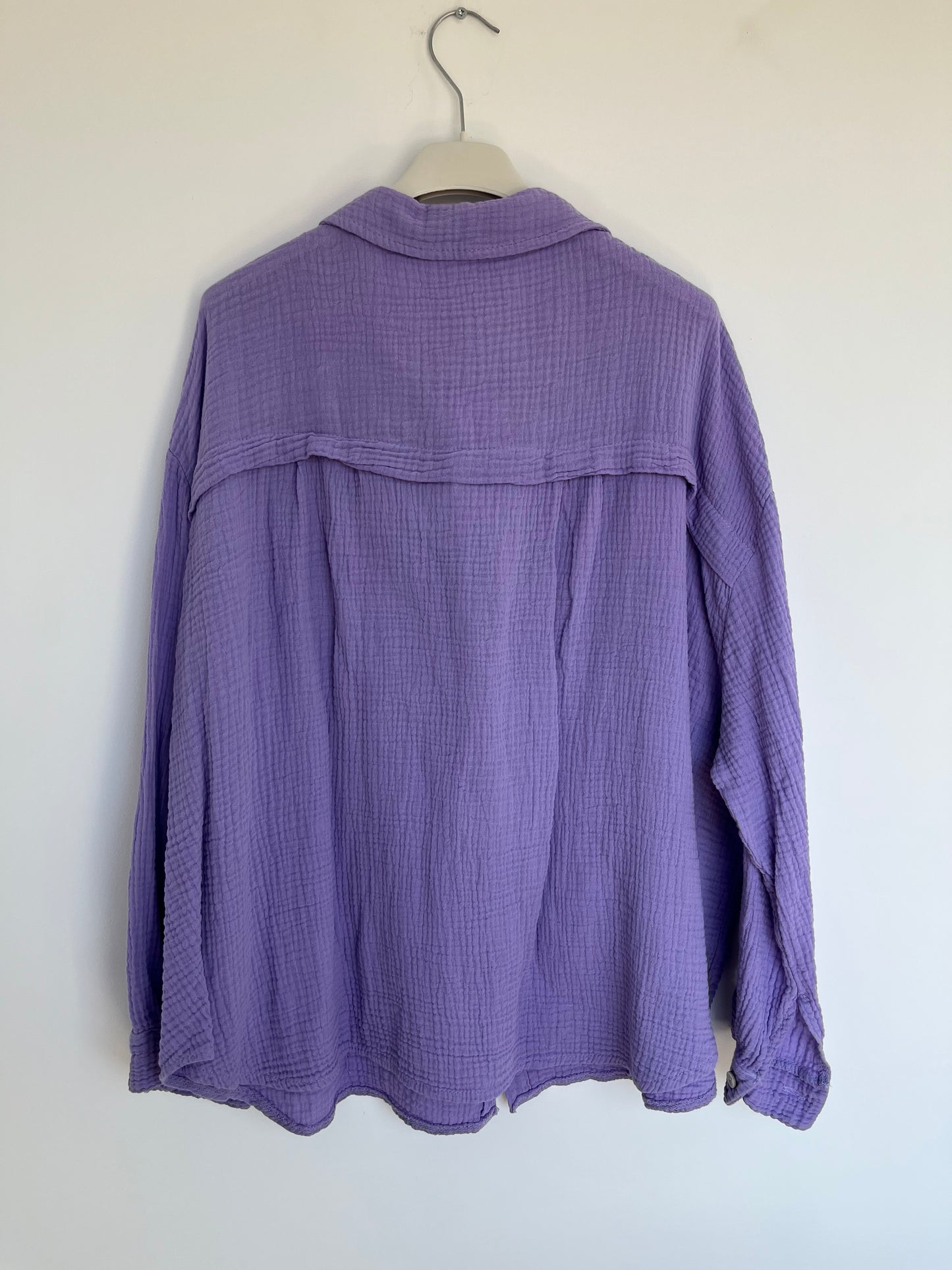 Musselin Bluse "Mia" (flieder/lila)