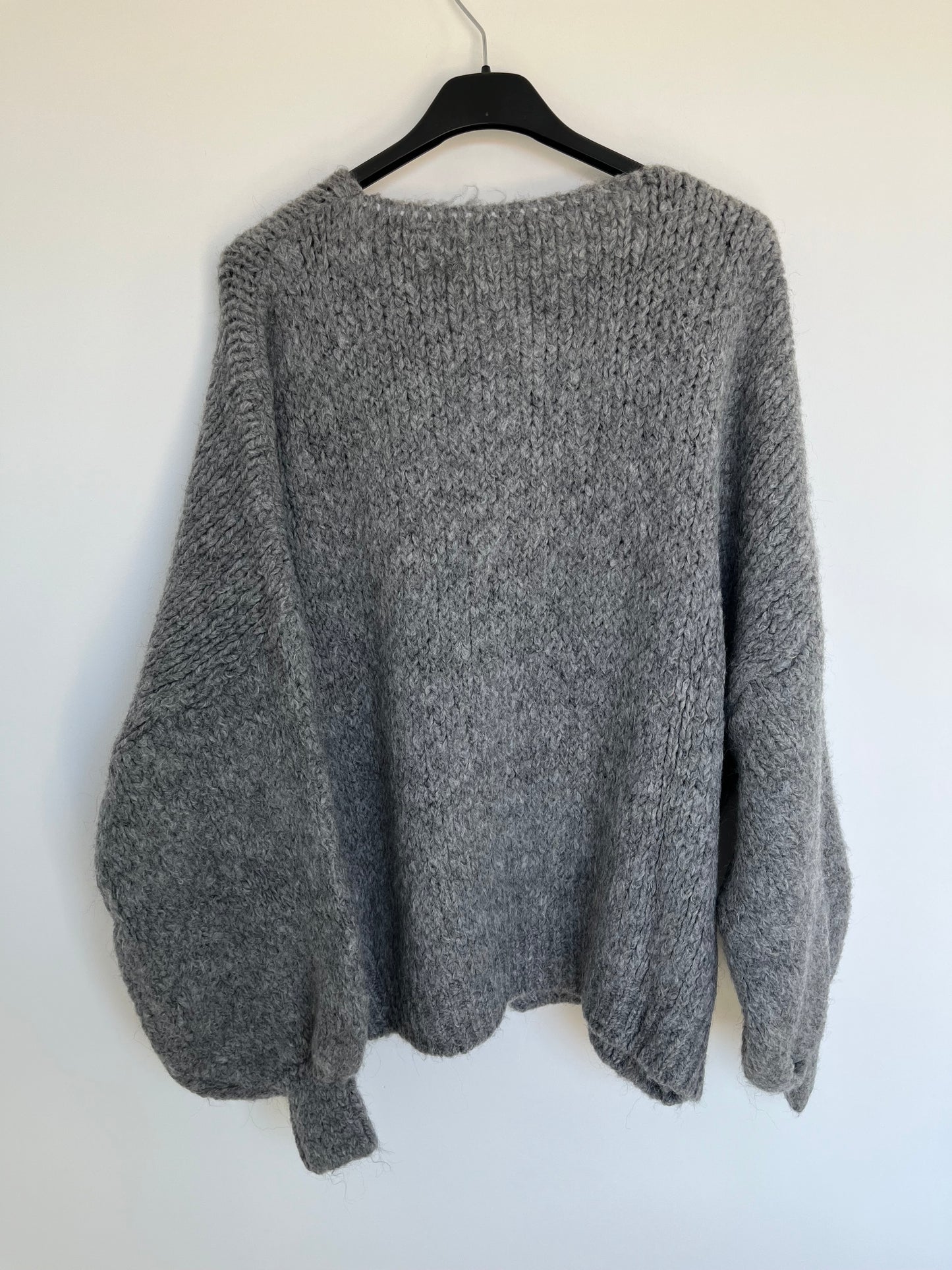 Cardigan Schleifen "Lara" (dunkelgrau)