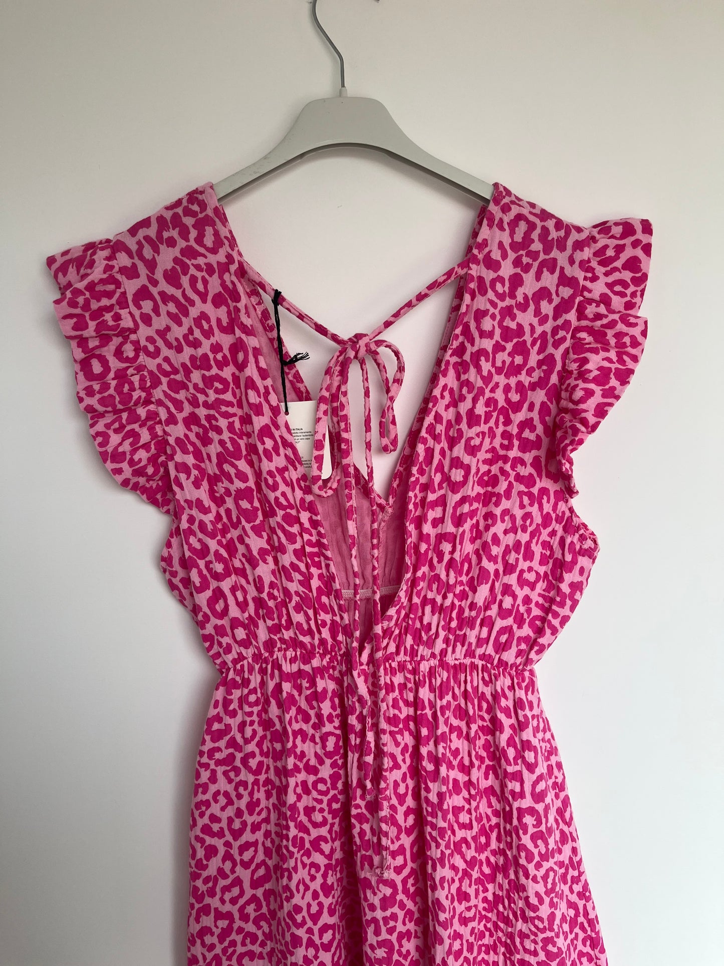 Musselin Kleid "Lena" (Leo - pink)