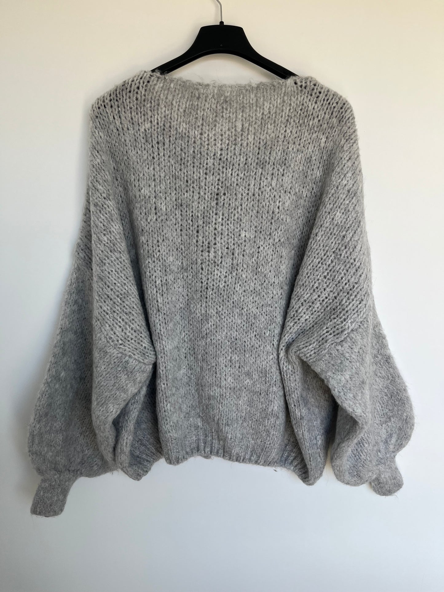 Cardigan Schleifen "Lara" (hellgrau)