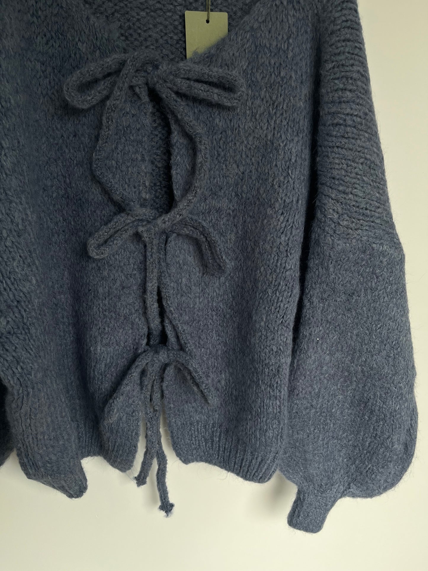 Cardigan Schleifen "Lara" (blau)