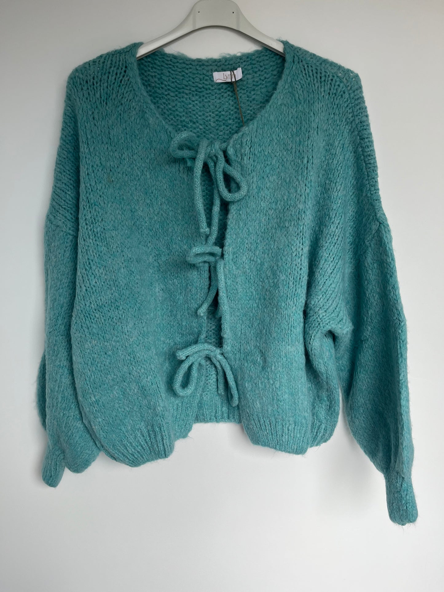 Cardigan Schleifen "Lara" (türkis)
