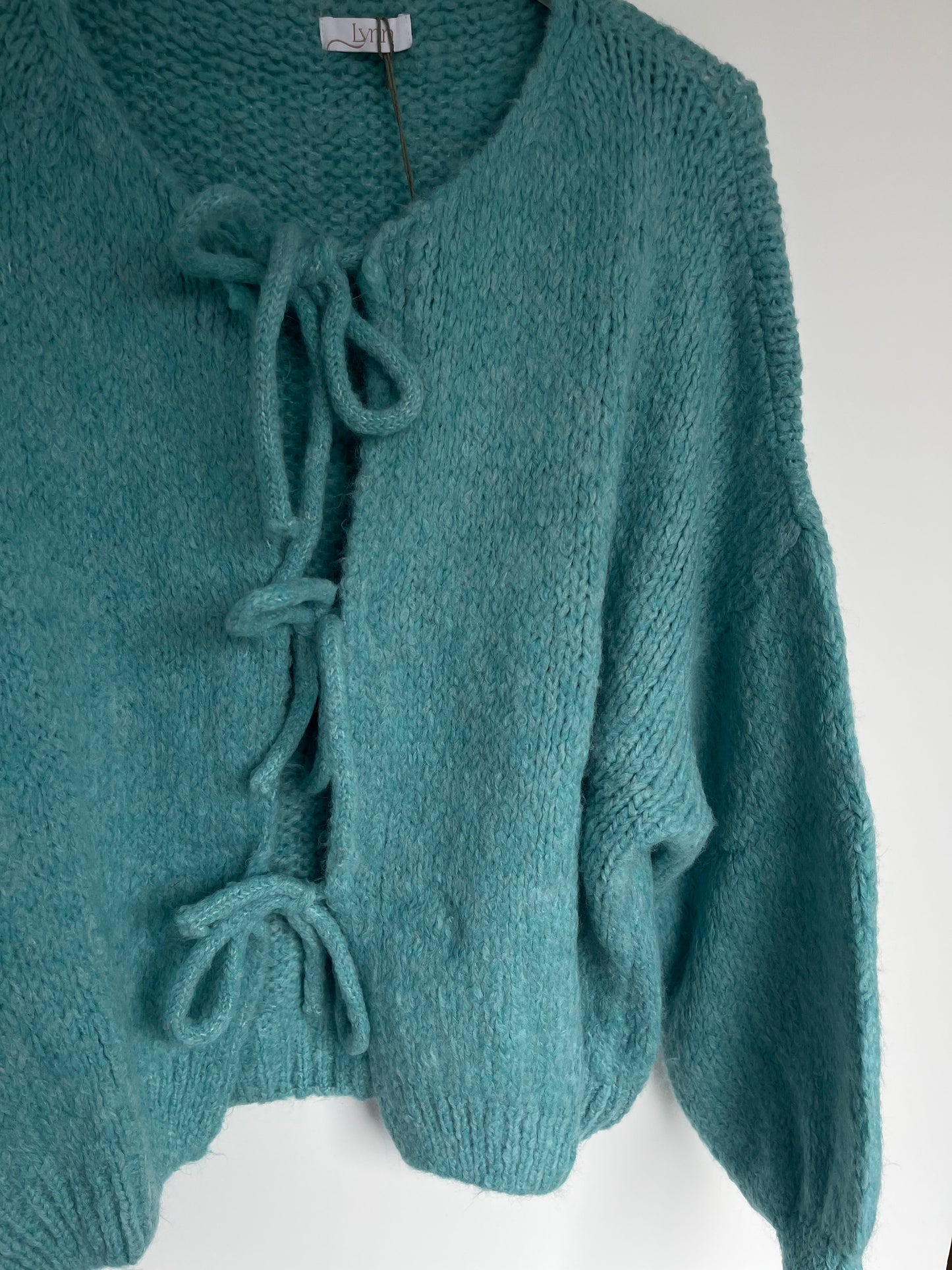 Cardigan Schleifen "Lara" (türkis)