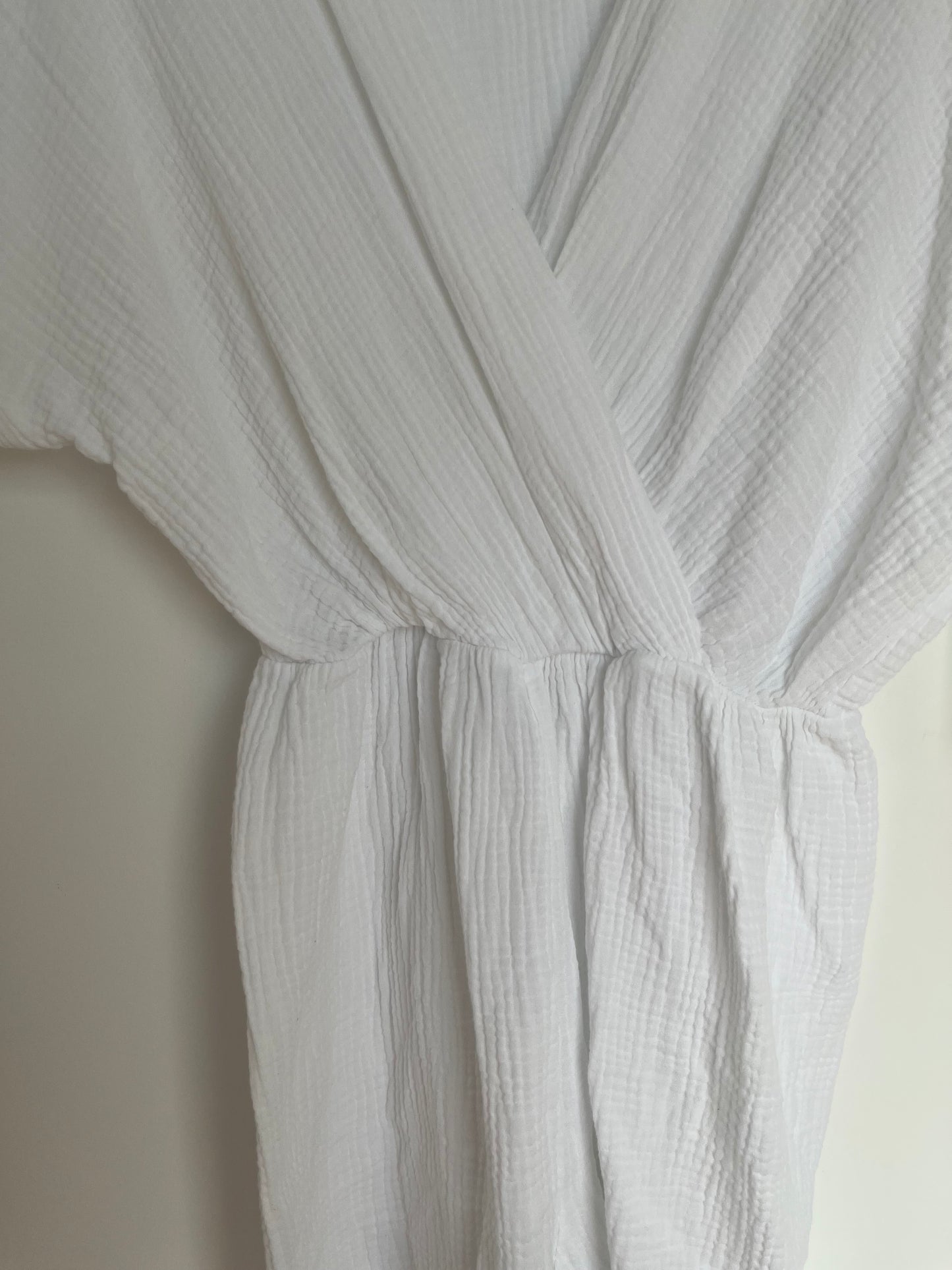 Musselin Jumpsuit "Lea" (weiß)