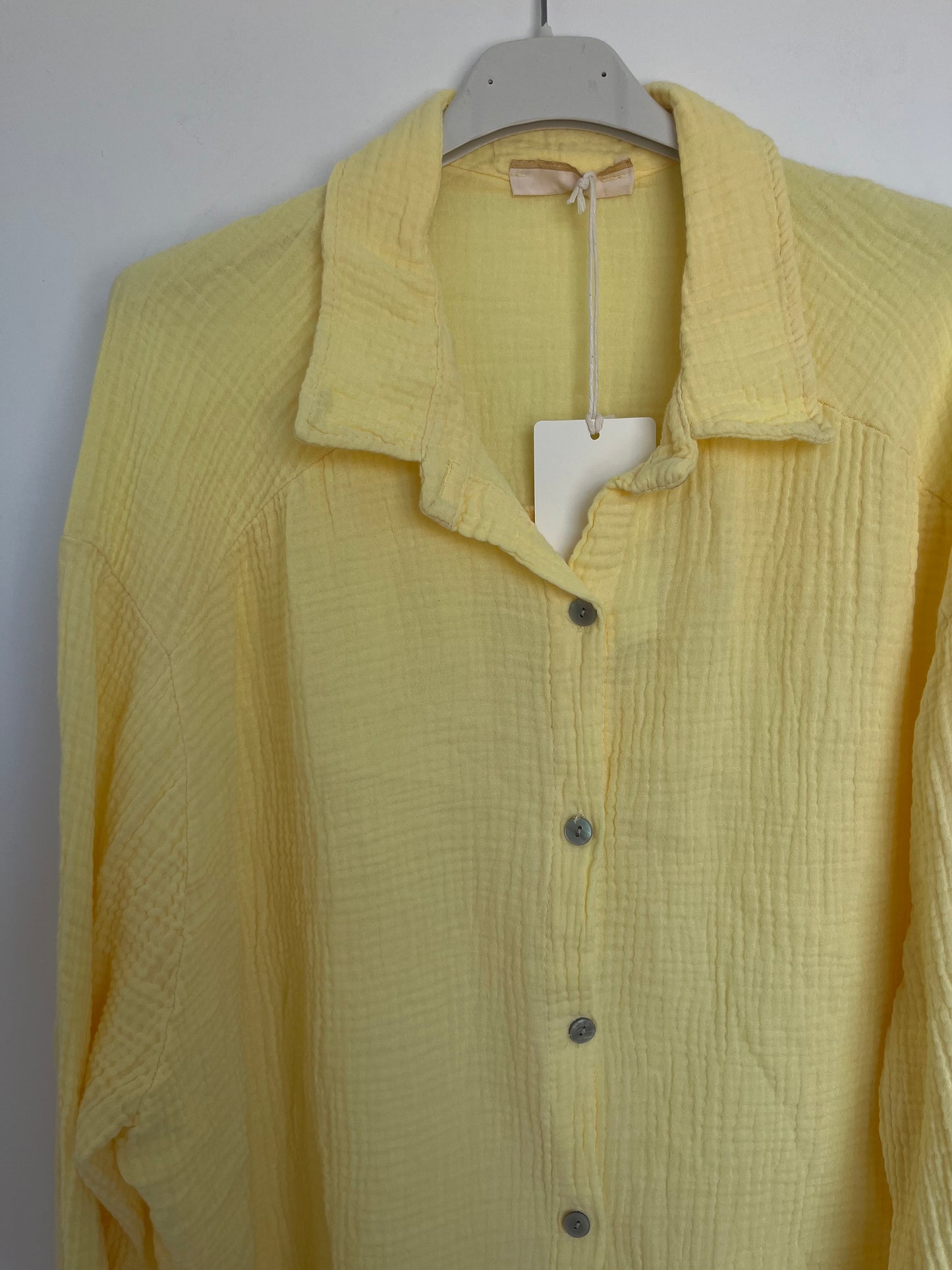 Musselin Bluse "Mia" (gelb)