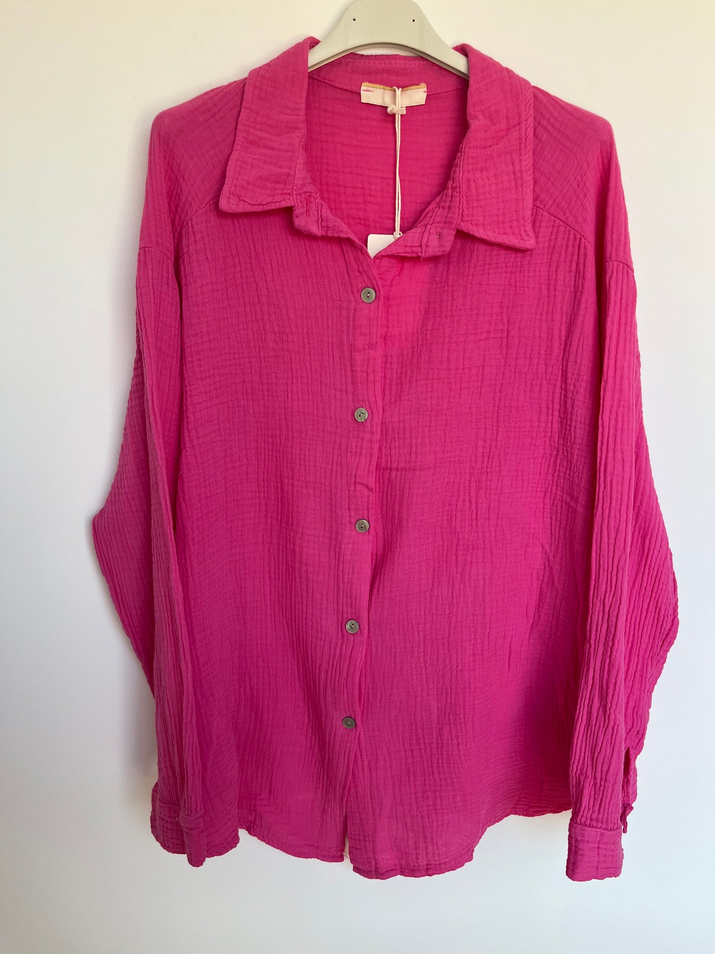 Musselin Bluse "Mia" (pink)