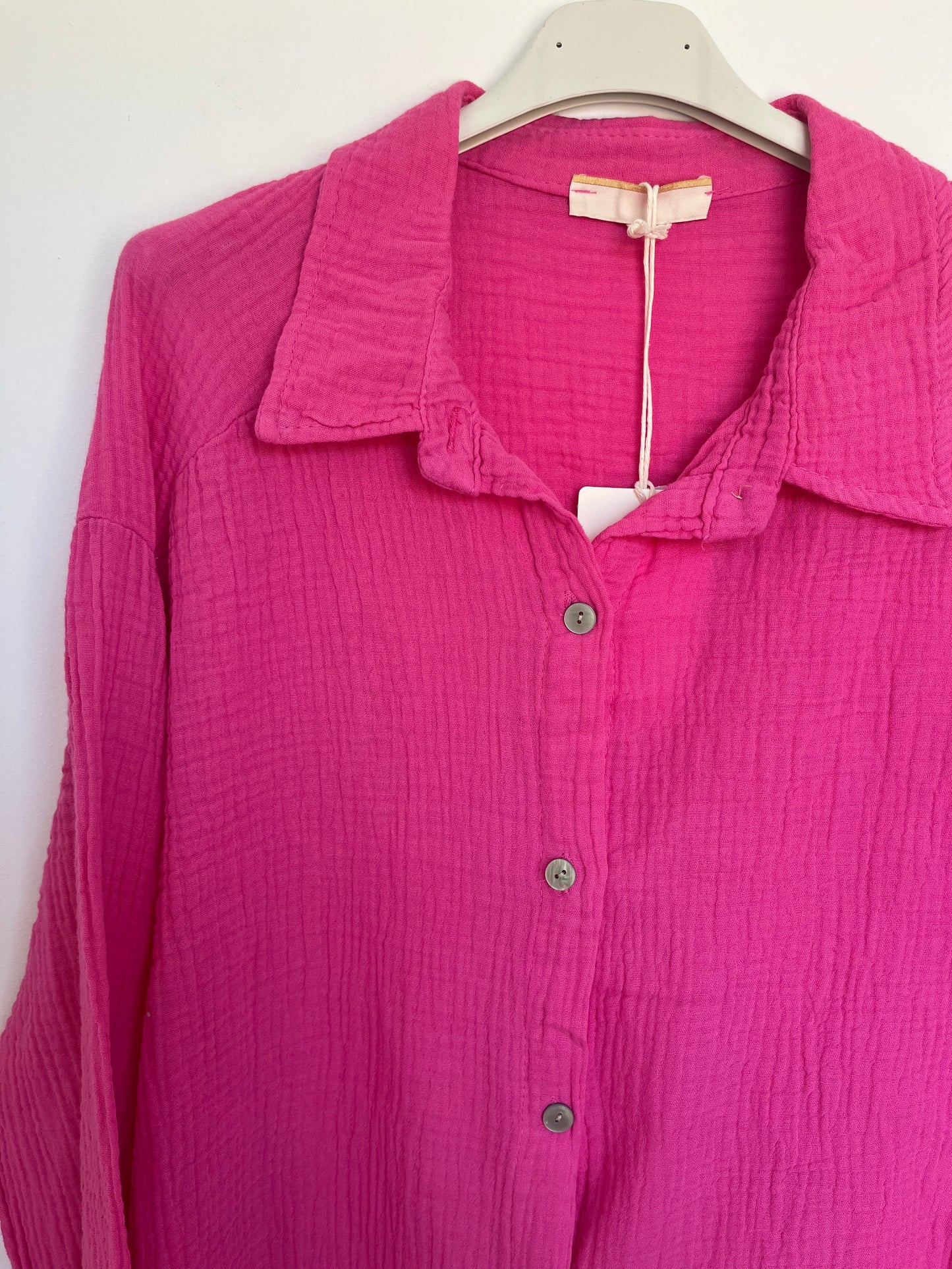 Musselin Bluse "Mia" (pink)