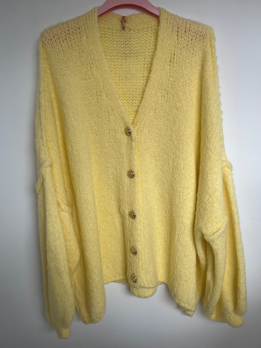Cardigan "Feli" (gelb)