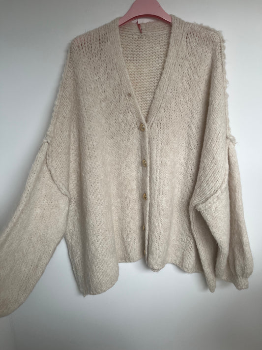 Cardigan "Feli" (beige)