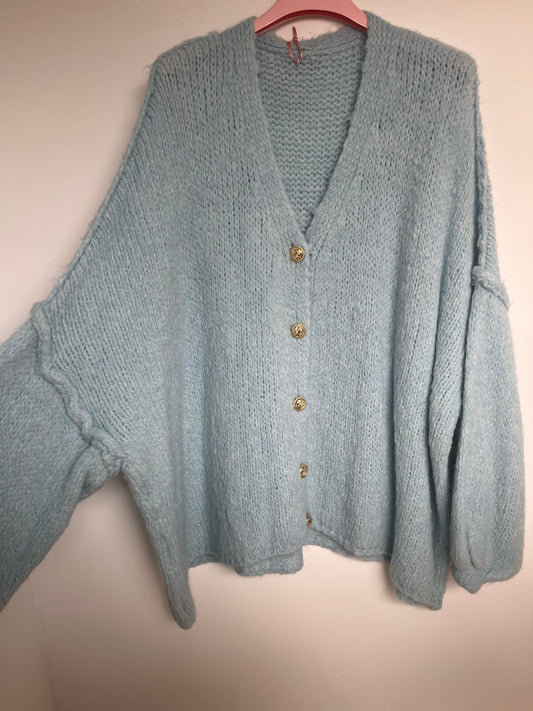 Cardigan "Feli" (hellblau)