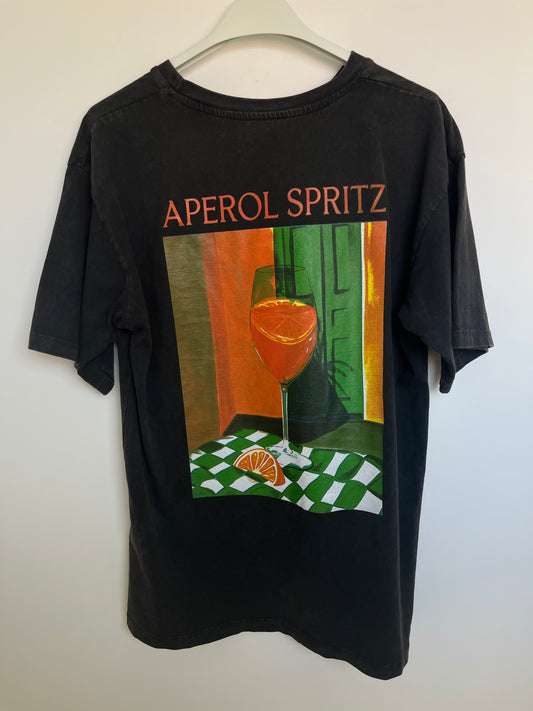 SALE T-Shirt "Aperol" (dunkelgrau)
