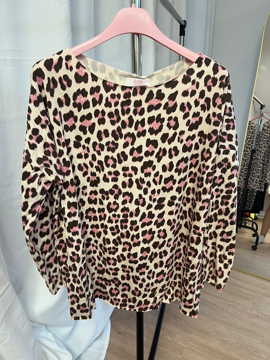 SALE Langarmshirt Leo (rosa)
