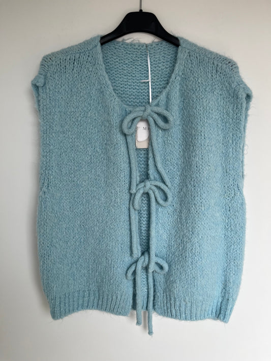 Strickweste "Lara" (hellblau)