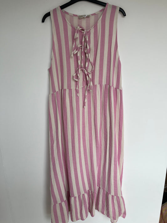 Musselin Kleid "Hilde" (rosa)