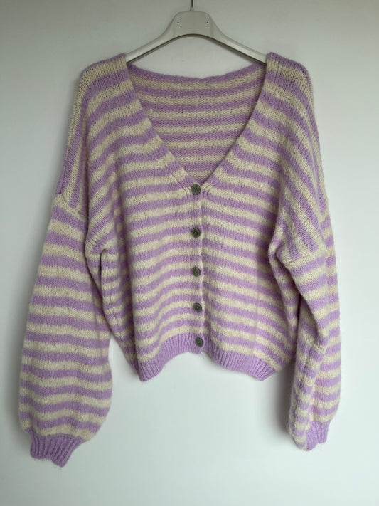Cardigan "Celine" (flieder)