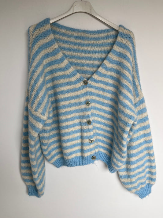 Cardigan "Celine" (hellblau)