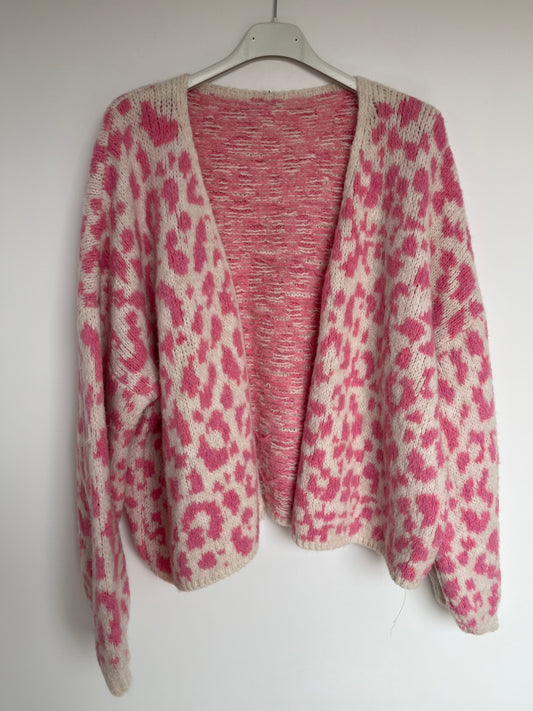 Cardigan "Leo Love" (rosa)