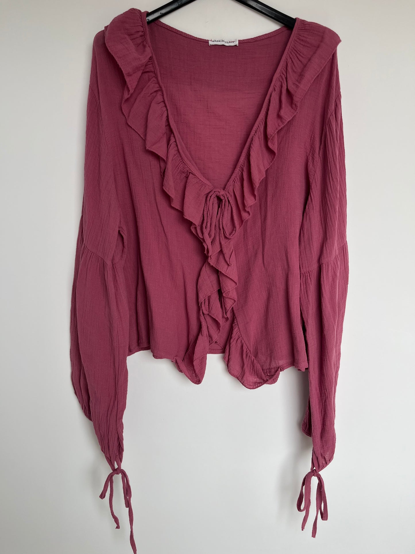 Bluse "Flow" (beere)