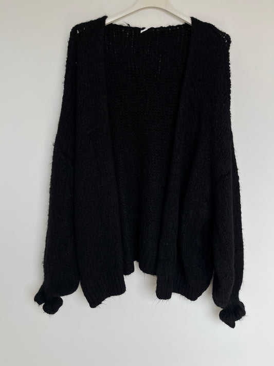Cardigan "Nala" (schwarz)