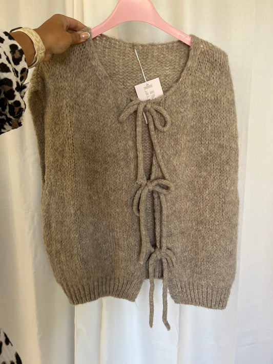 Strickweste "Lara" (beige)