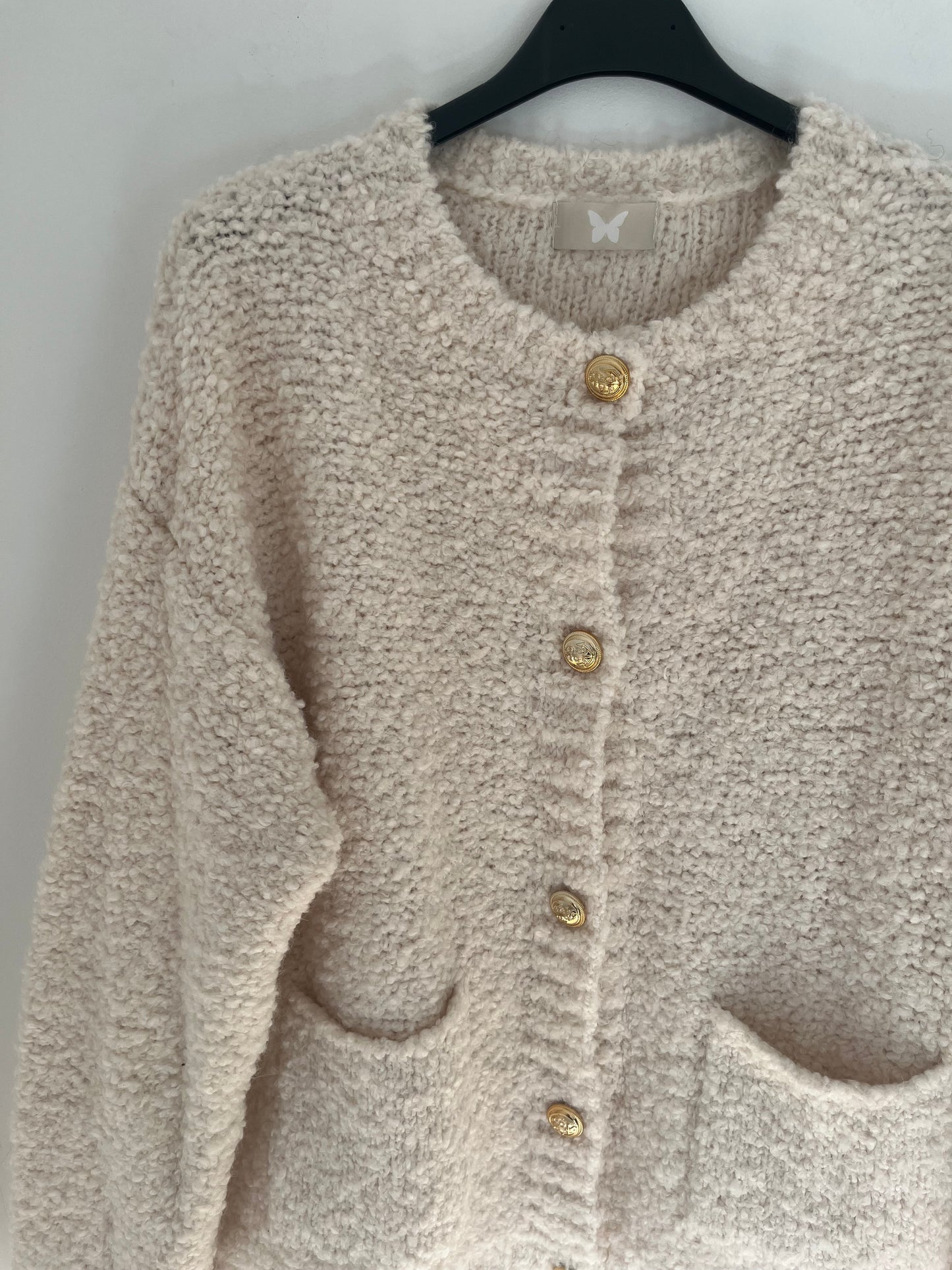Cardigan Boucle (beige)