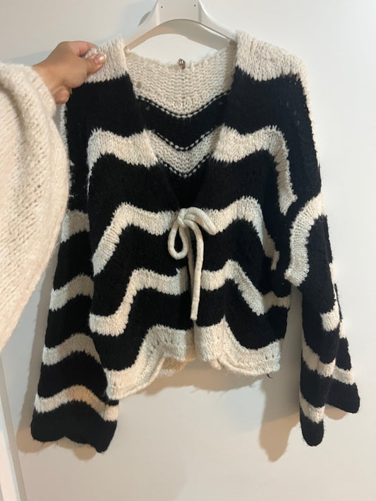 Cardigan "Fee" (schwarz)