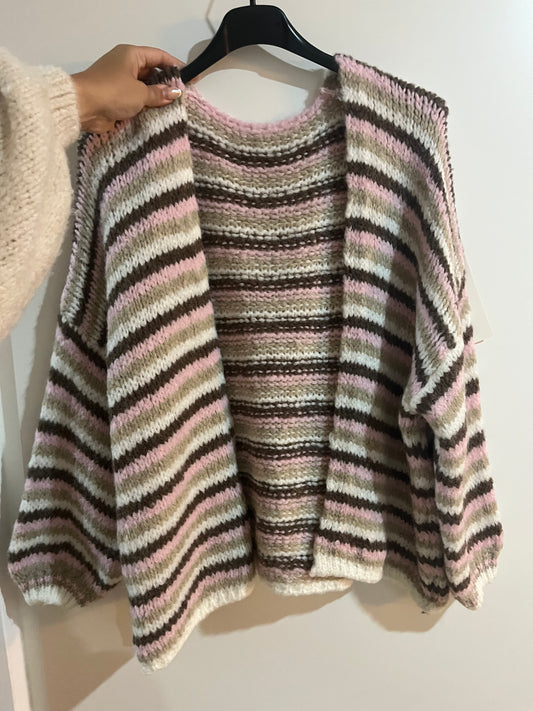Cardigan "Alma" (rosa)