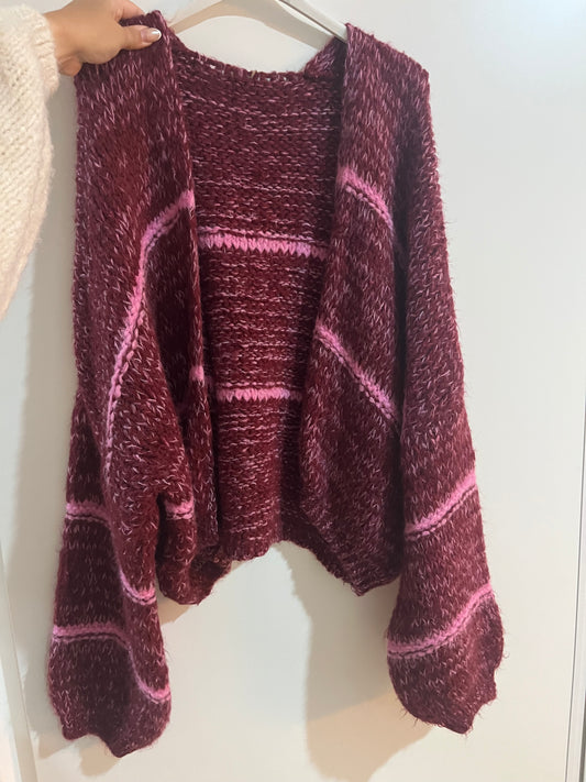 Cardigan "Bella" (rot)