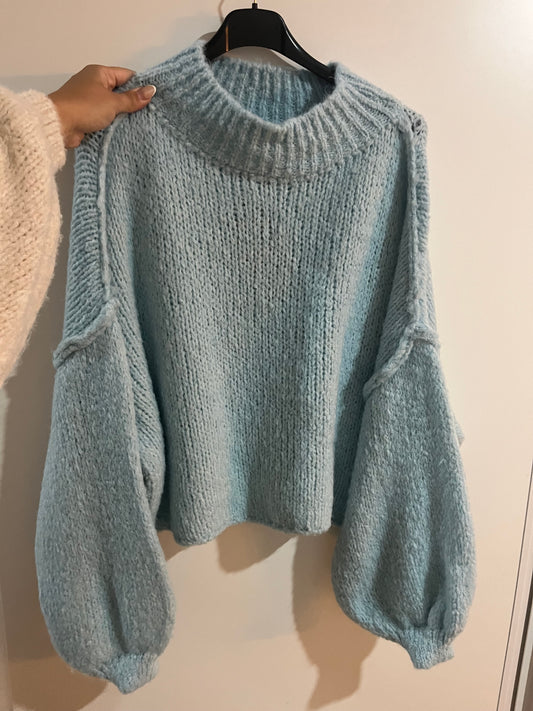 Pullover "Merle" (hellblau)