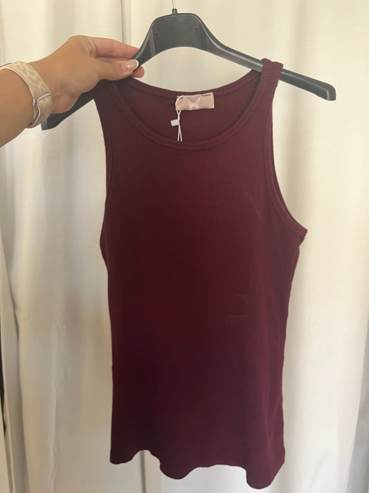 Basic Top (weinrot)