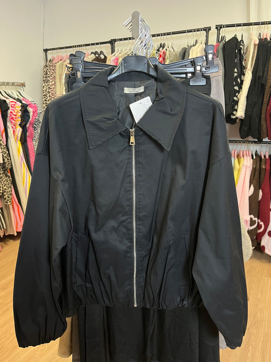 Ballonjacke "Parka" (schwarz)